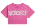 Хлопковая футболка свободного кроя с цветочным принтом от Polo Ralph Lauren
