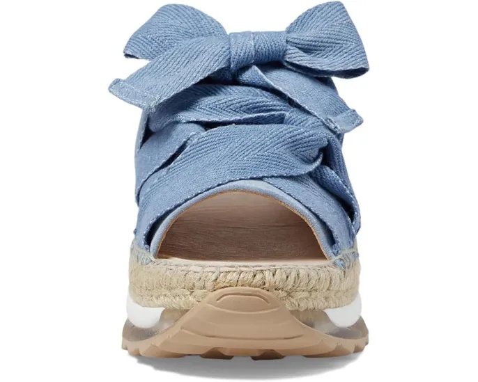 Сандалии Free People Chapmin Sport Sandal из кожи с бантом и резиновой подошвой