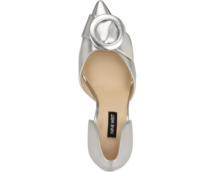 Туфли Nine West Frolly на шпильке с острым носком и крупной пряжкой