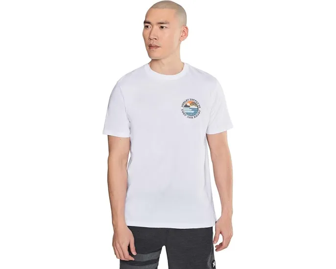 Футболка Hurley Lefts с коротким рукавом и принтом на груди