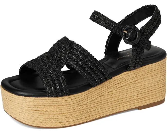 Женские босоножки Marc Fisher LTD Payley на высоком каблуке-танкетке с квадратным носком