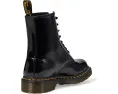 Ботинки Dr. Martens 1460 из лакированной кожи на шнуровке с желтой строчкой