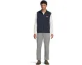 Vineyard Vines Harbor Fleece Vest с вышивкой кита и сетчатыми карманами