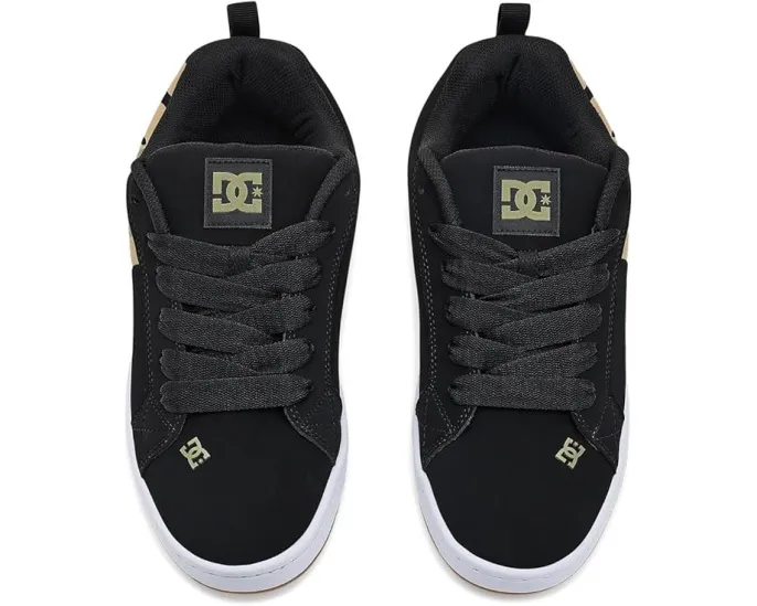 Кроссовки DC Court Graffik SQ с логотипом бренда и круглым носком