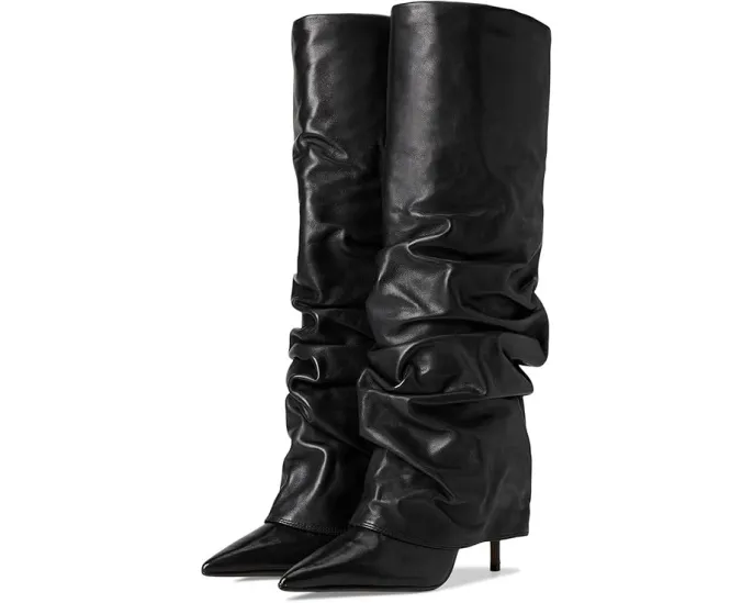 Ботинки Schutz Mikki Up Cloak из кожи с острым носком