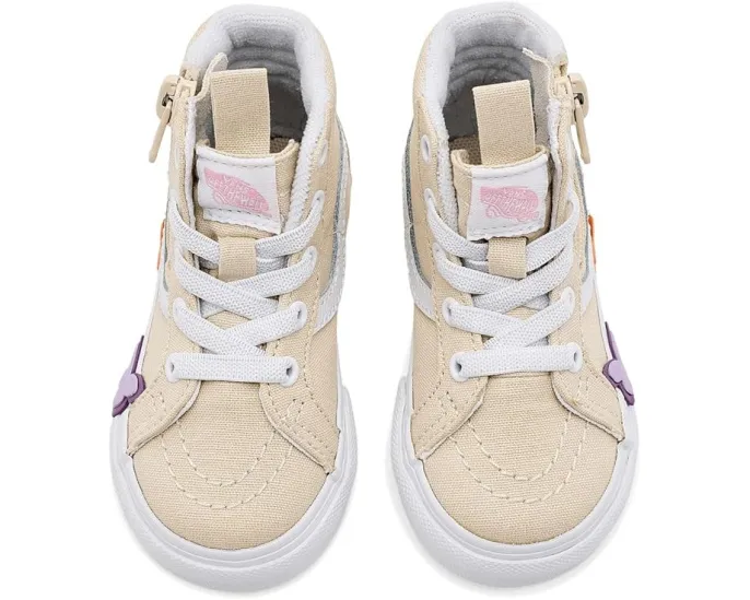 Детские кроссовки Vans Kids SK8-Hi Reissue Zip Butterfly с молнией