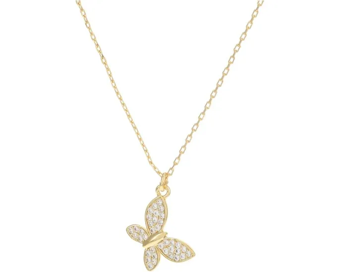 Кулон Pave Butterfly с фианитами в виде бабочки от Kate Spade New York