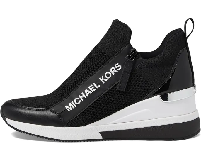 Кроссовки MICHAEL Michael Kors Willis с платформой и неоновой отделкой