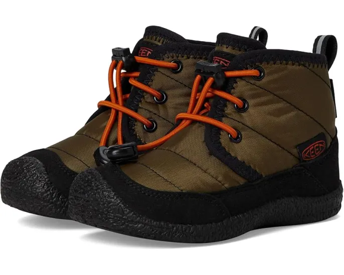 Детские утепленные водонепроницаемые ботинки чукка KEEN Howser 2 Quilted Mid Height
