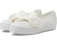 Кроссовки Keds Triple Decker на платформе с металлическим верхом