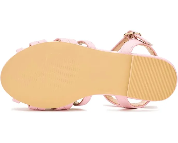 Сандалии Janie and Jack с цветочным декором и круглым носком