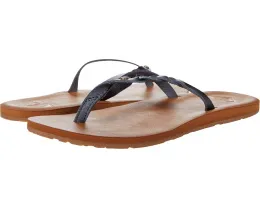 Шлепанцы Roxy Liza IV с открытым круглым носком
