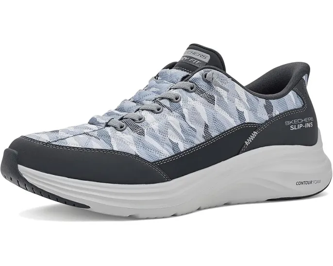 Кроссовки Skechers удобные Contour Foam с технологией Slip-Ins