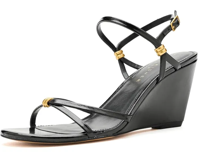 Босоножки Marc Fisher LTD Faithy на танкетке с регулируемым ремешком