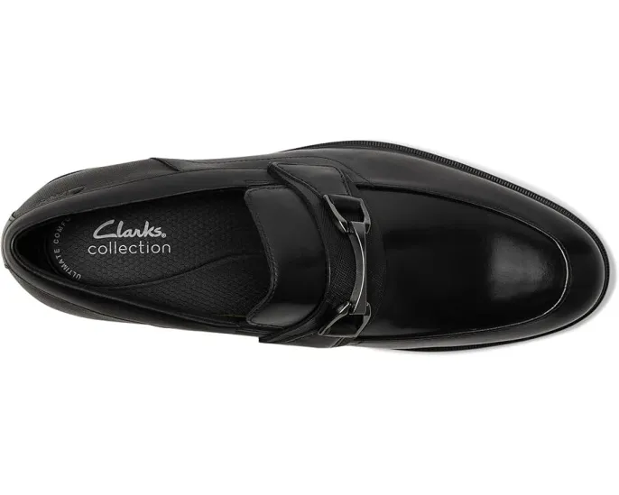 Clarks Steadwell Bit мокасины из цельной кожи с противоскользящей подошвой