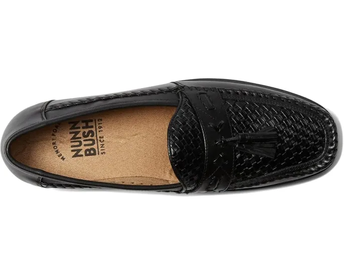 Мокасины Nunn Bush Strafford Woven Moc Toe Loafer с плетением и кисточками