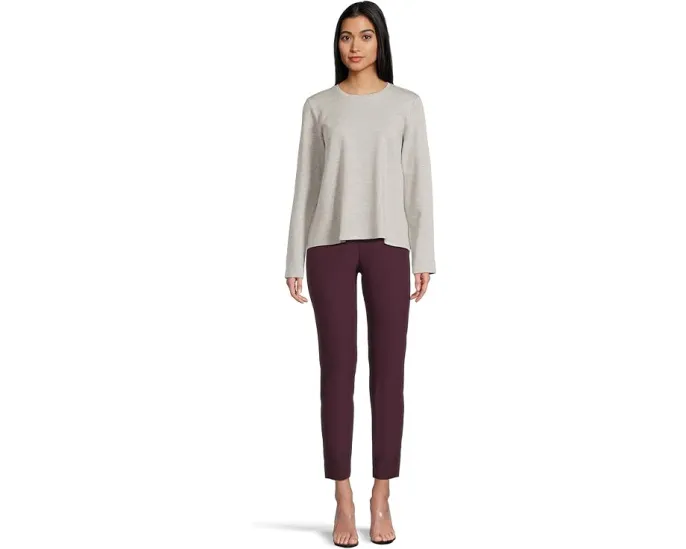 Топ Striped Cozy Brushed Terry Crew Neck от Eileen Fisher