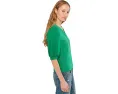 Топ Ronson Knit Top от Lilly Pulitzer с манжетами-буфами и застежкой на пуговицах