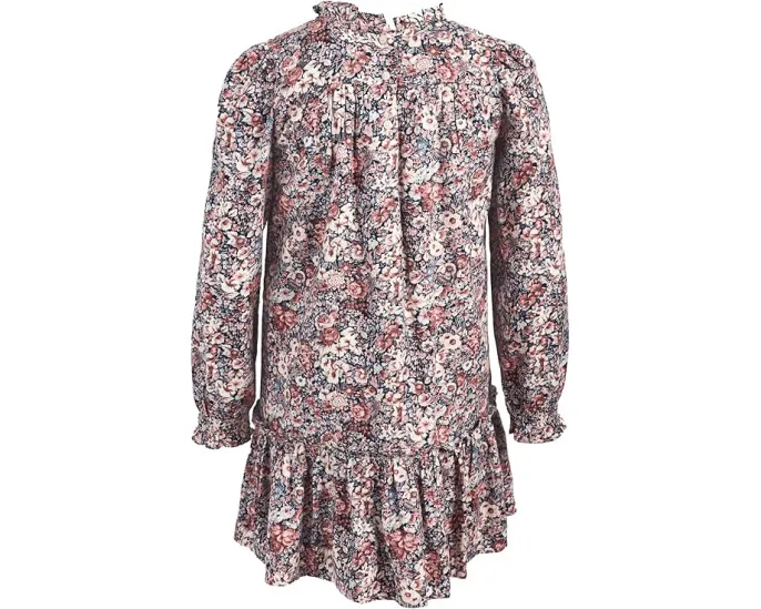 Платье с рюшами и цветочным принтом Janie and Jack для девочки