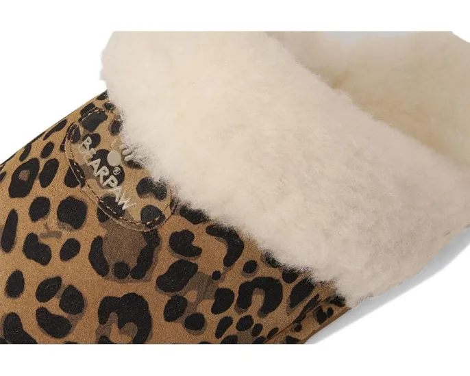 Тапочки Bearpaw Loki Exotic из натуральной овчины с меховой подкладкой
