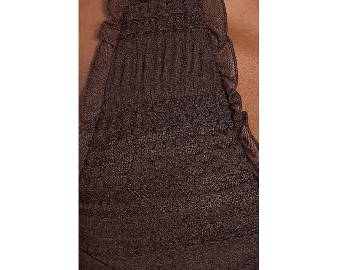 Топ Flirty Frills Halter Free People кружевной