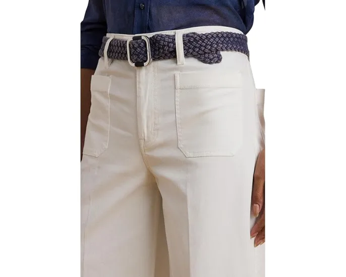 Lauren Ralph Lauren брюки чинос с широкими штанинами и стрейчем из хлопка