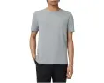 Футболка John Varvatos Stanley Crew с коротким рукавом и фактурной строчкой