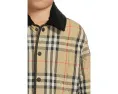 Куртка Burberry Kids Milo Check Quilted Jacket из стеганой ткани