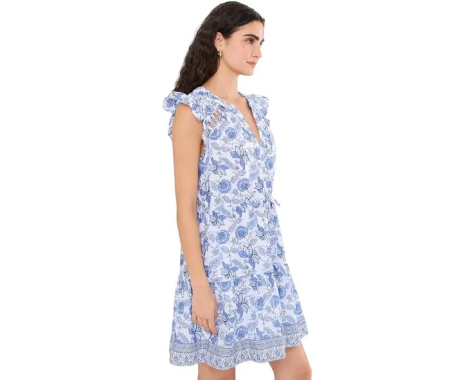 Платье мини Abigail Vineyard Vines с цветочным принтом