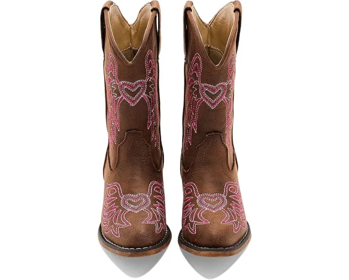Roper Kids Сапоги Riley Wings с вышитыми крыльями и острым носком