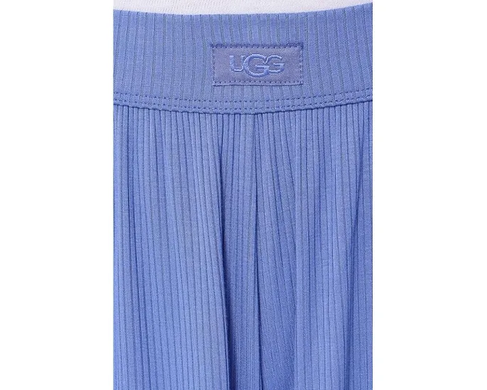 Широкие брюки Imogen Wide Leg Pants Rib из мягкой рубчатой ткани с высокой талией