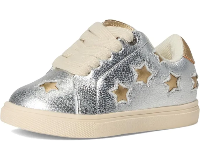 Детские кроссовки Kurt Geiger London Kids Mini Lane Star с золотыми звездами