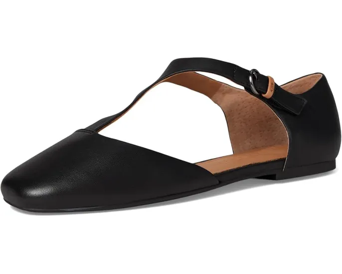 Балетки Gentle Souls Wyatt с ремешком и квадратным носком из премиальной кожи