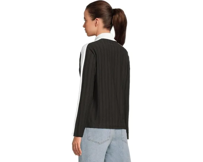 PUMA Поло с длинным рукавом T7 Relaxed и спортивными вставками