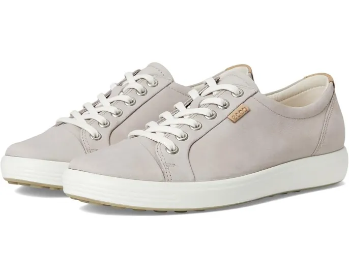 ECCO кроссовки Soft 7 из мягкой нубуковой кожи