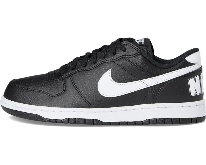 Кроссовки Nike Big Low с кожаным верхом и простроченными накладками