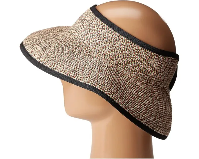 Козырек San Diego Hat Company UBV002 с лентой, широкий