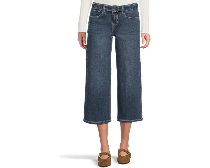 Джинсы Liverpool Los Angeles Petite укороченные широкие с поясом 64 см