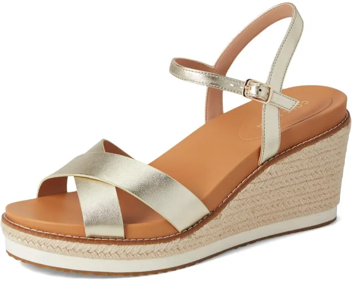 Эспадрильи Cole Haan Cloudfeel Silvee Espadrille Wedges 75mm с перекрестными ремешками