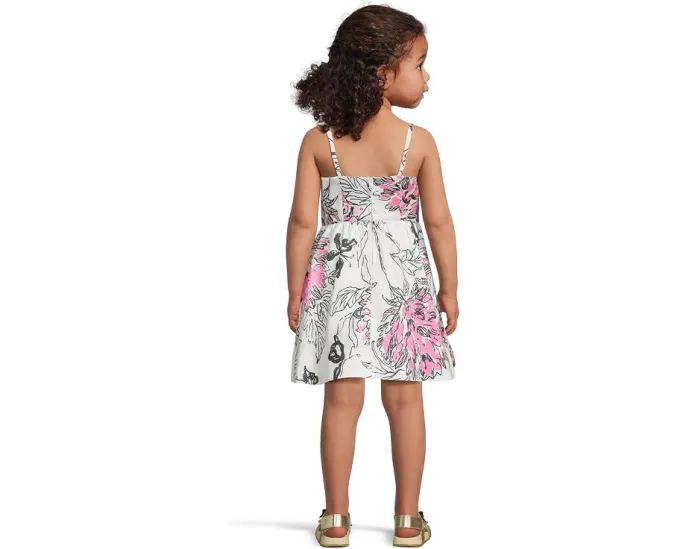 Платье Mini Ryder для девочки с регулируемыми бретелями и бантом Lilly Pulitzer Kids