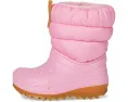Crocs утепленные сапоги Classic Neo Puff для детей с искусственным мехом
