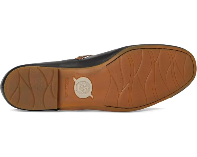 Балетки Pandora из цельнозерновой кожи с ремешком на щиколотке