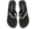 Сандалии GUESS Sutton с клиновидным каблуком и декоративными цепочками