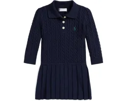 Платье-свитер Polo Ralph Lauren Kids Mini-Cable Polo для малышей