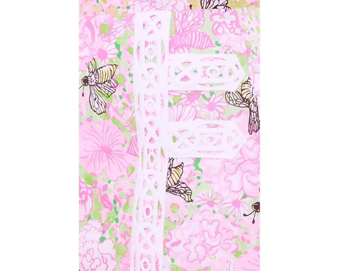 Мини шорты-юбка Daye с цветочным принтом Lilly Pulitzer