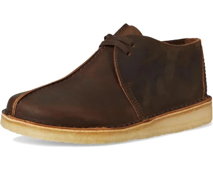 Clarks Desert Trek классические замшевые ботинки с подошвой из натурального крепа