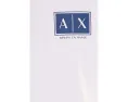 Поло Armani Exchange с блочным логотипом