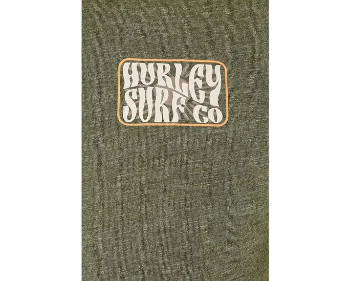 Футболка Hurley Skyline Slub Short Sleeve с принтом