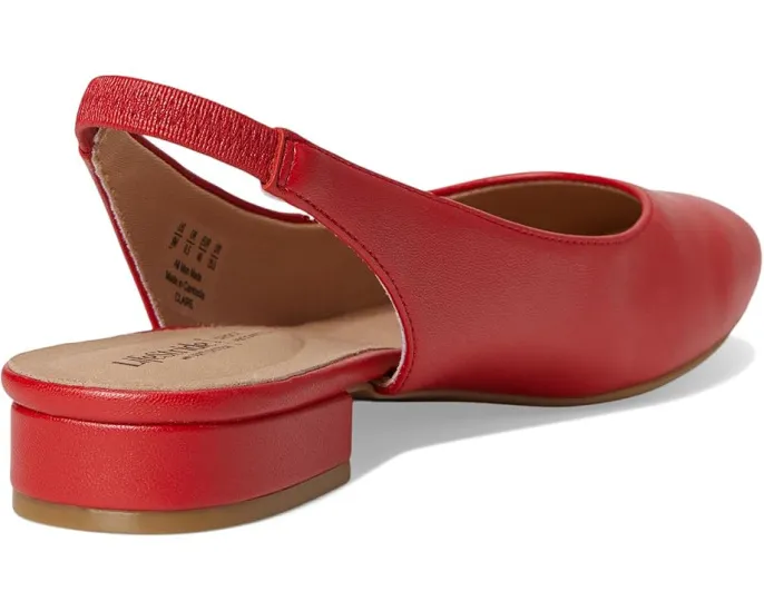 Балетки LifeStride Claire с квадратным носком и ремешком