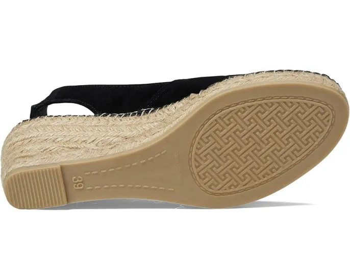 Эспадрильи Toni Pons Betty-A на танкетке с замшевым верхом и миндальным носком